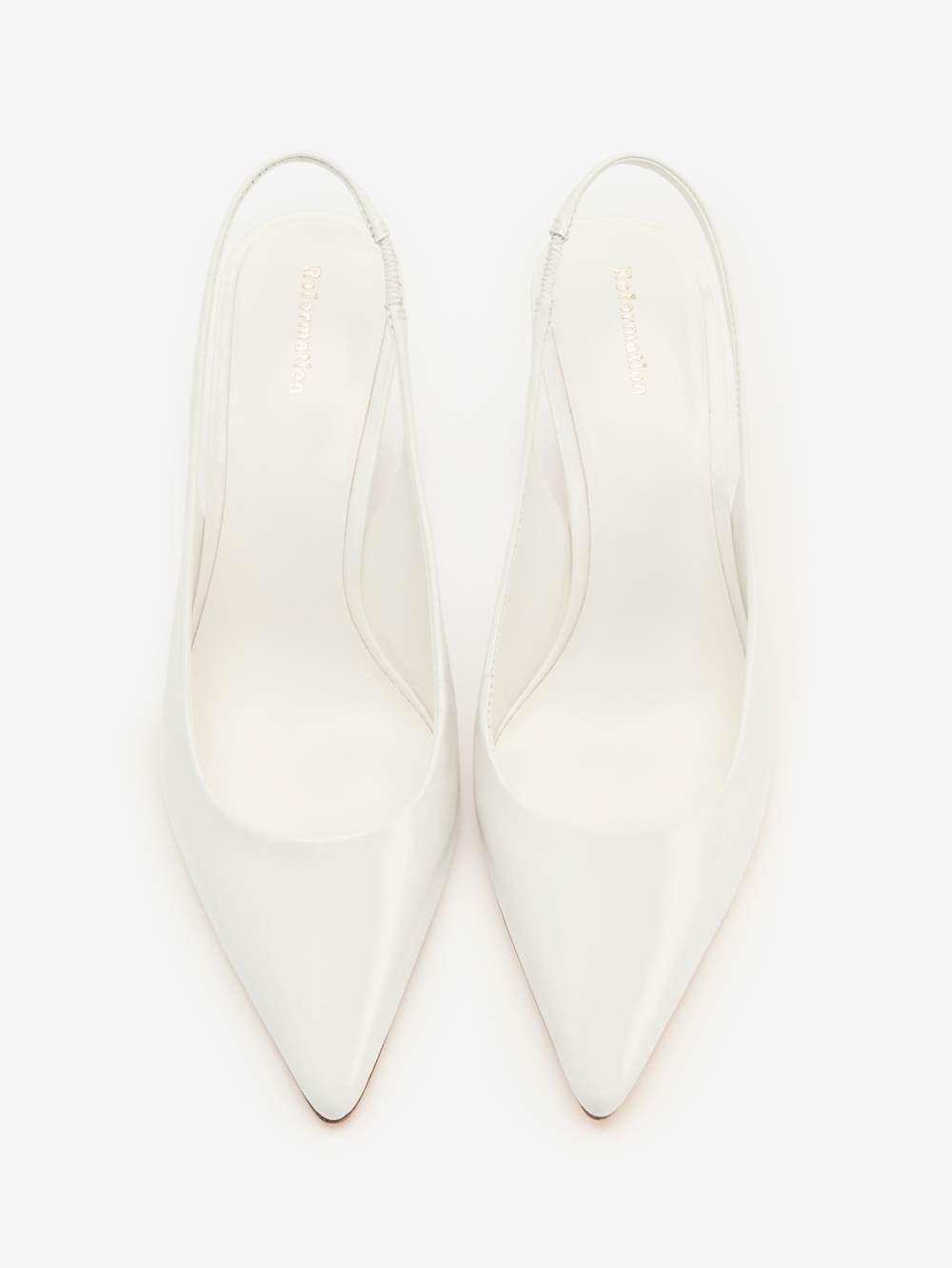 Westlyn Closed Toe Wedge - White Patent