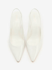 Westlyn Closed Toe Wedge - White Patent