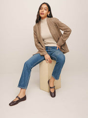 Bethany Ballet Flat - Chestnut Leather