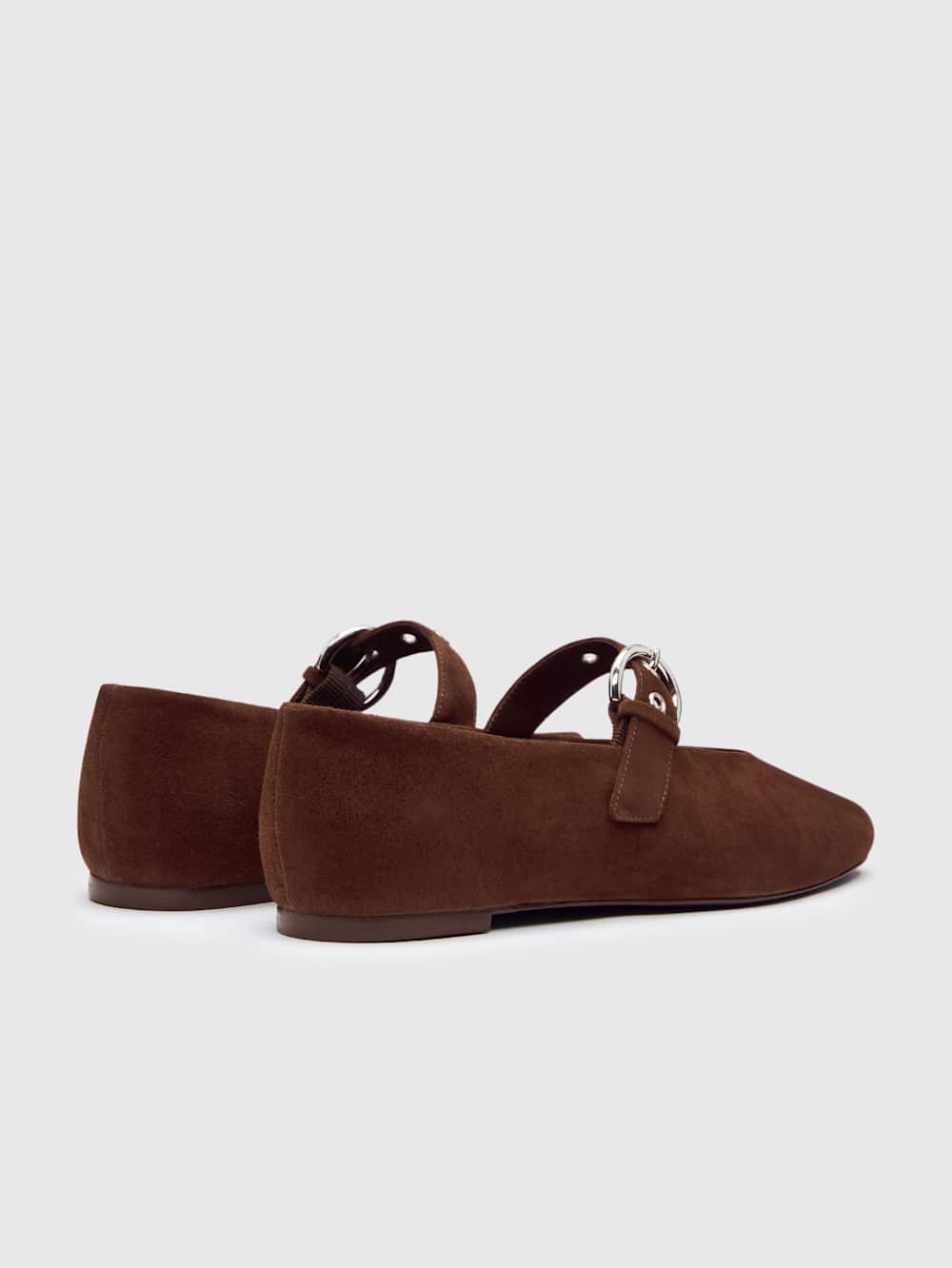 Bethany Ballet Flat - Espresso Suede