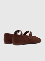 Bethany Ballet Flat - Espresso Suede