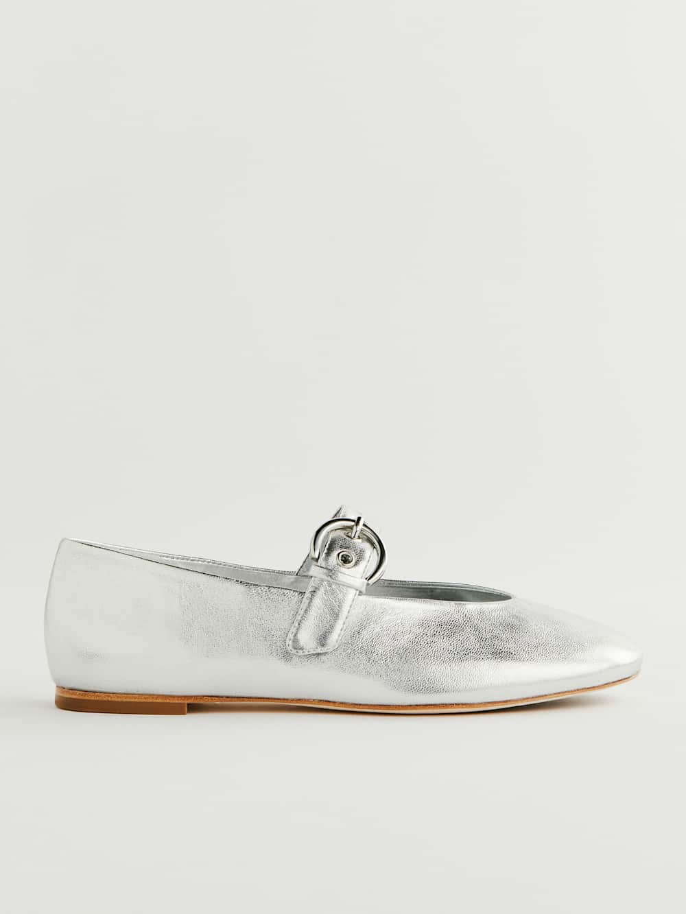 Bethany Ballet Flat - Silver