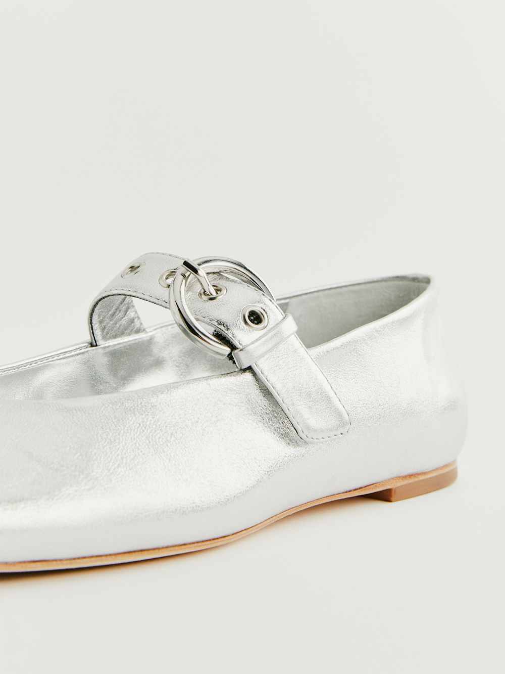 Bethany Ballet Flat - Silver