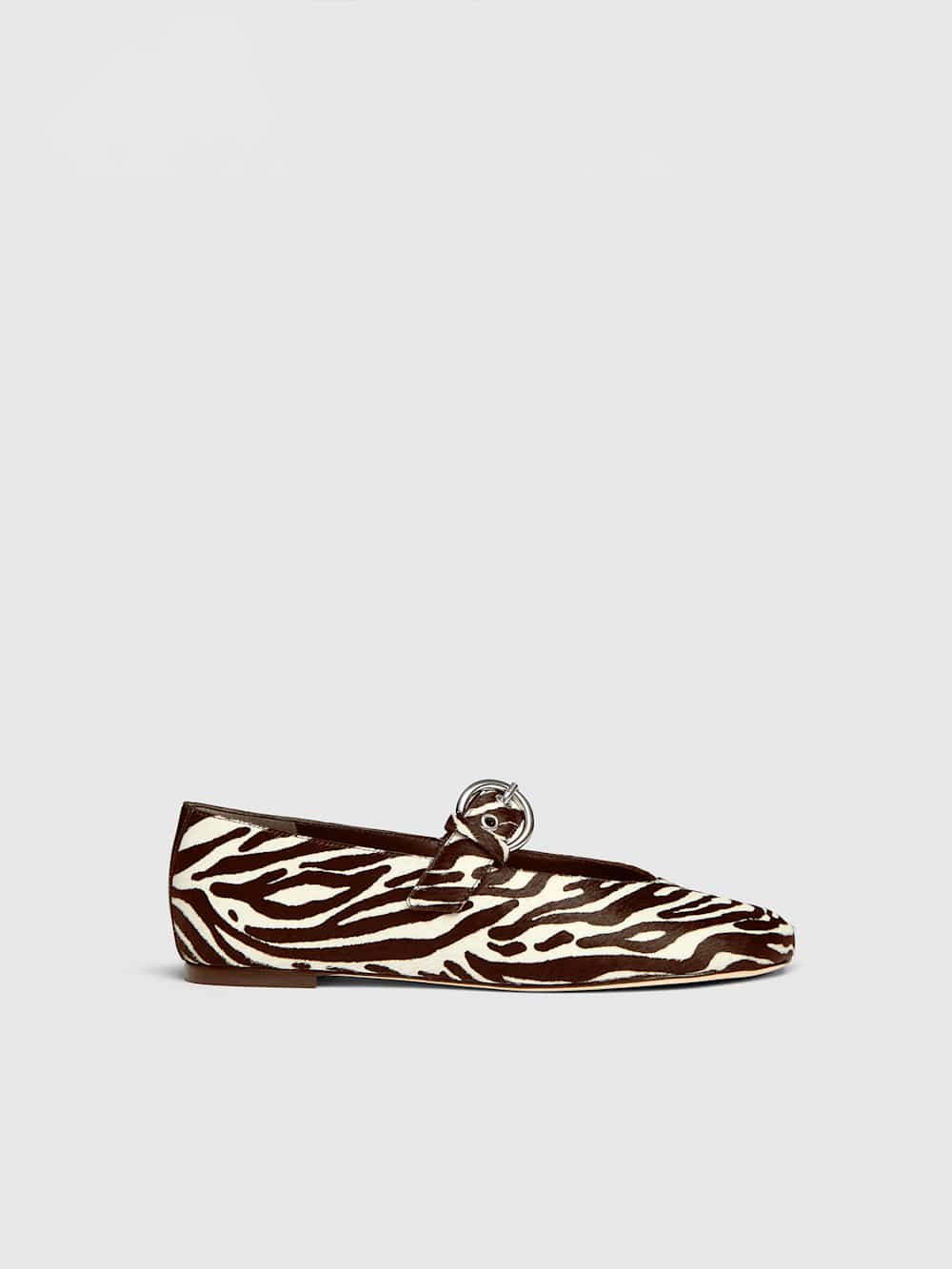 Bethany Ballet Flat - Zebra Haircalf