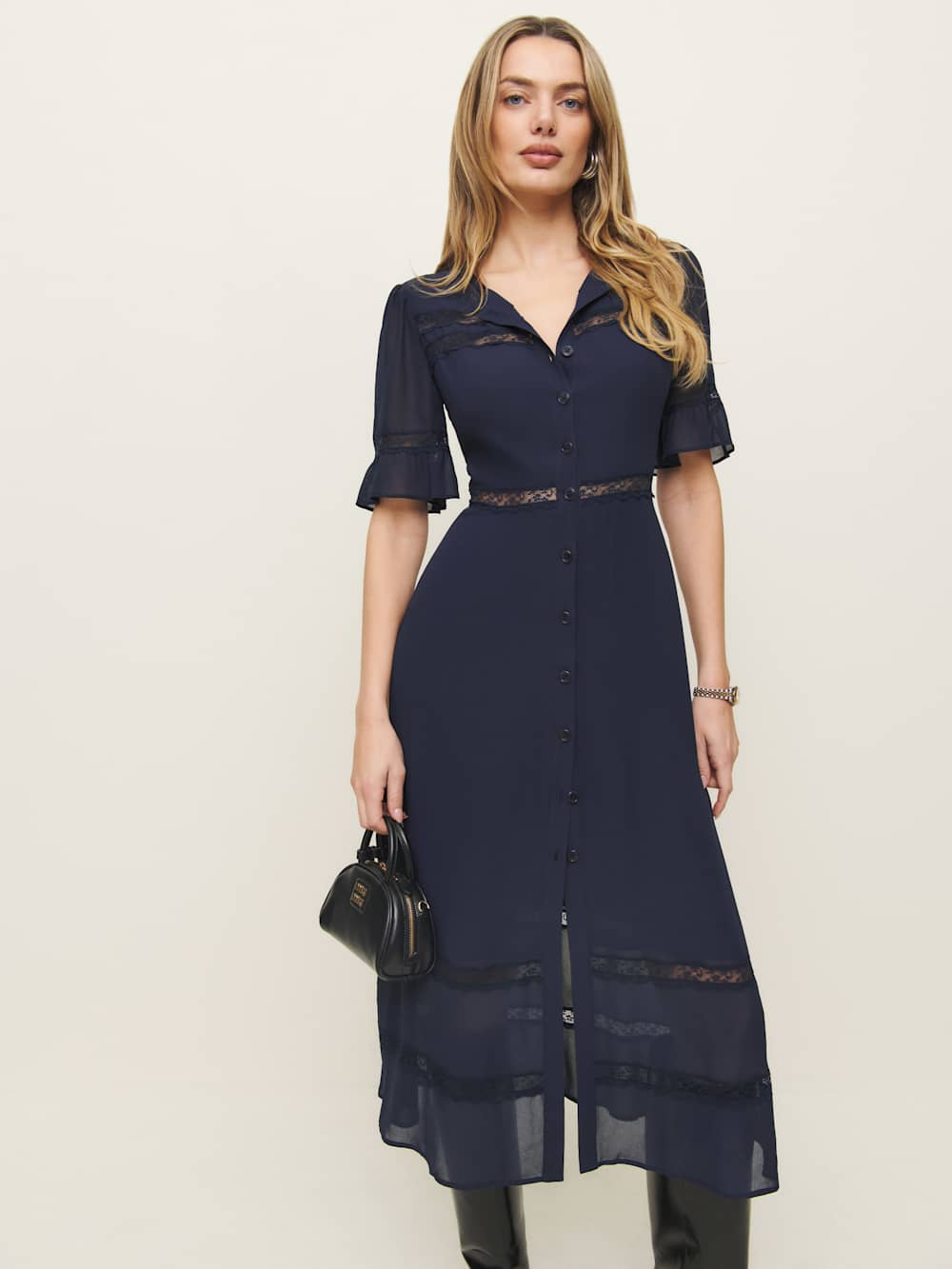 Woodson Dress - Navy