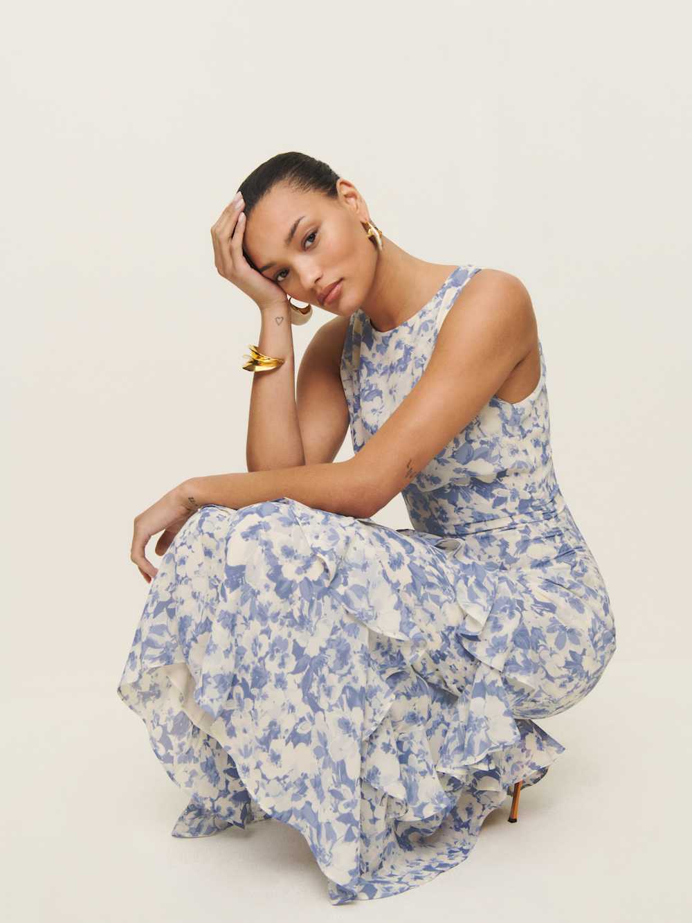 Magnus Dress - Larkspur