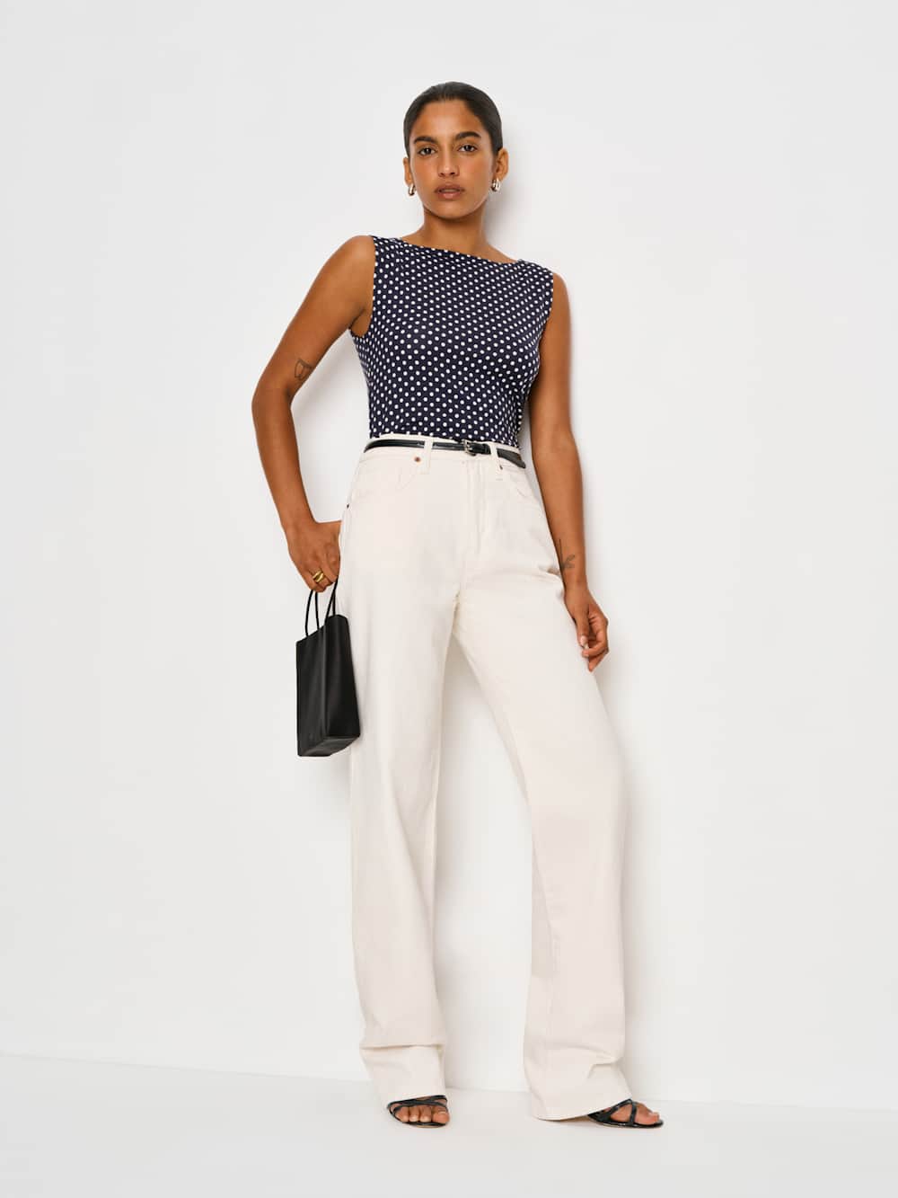 Dusk Knit Top - Dream Dot