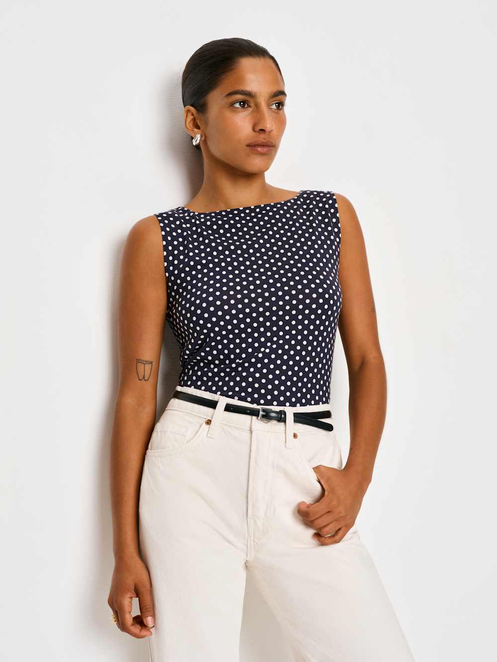 Dusk Knit Top - Dream Dot