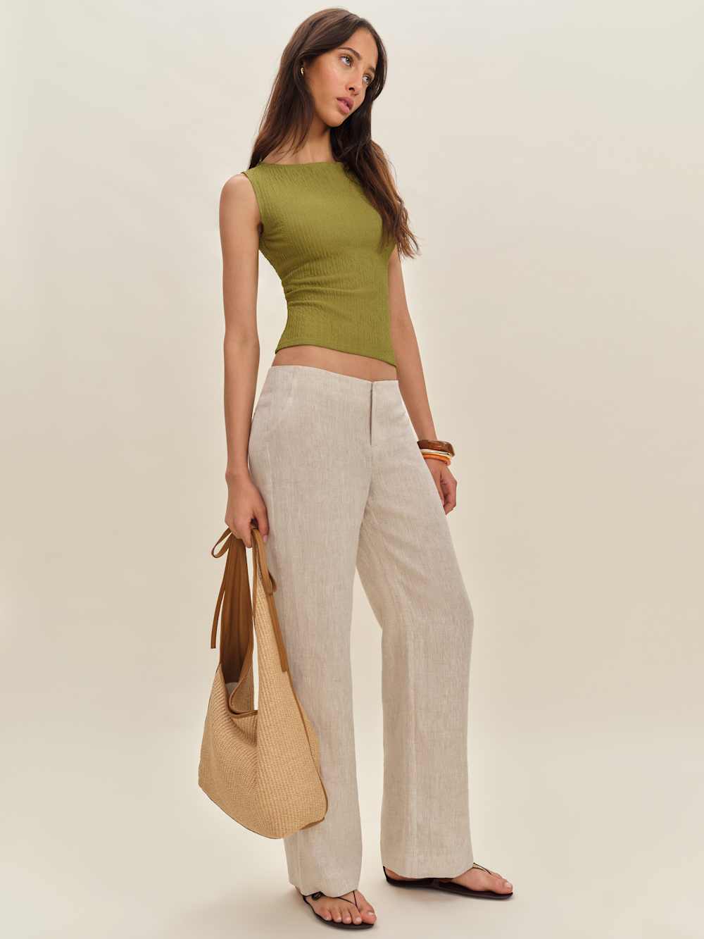 Dusk Knit Top - Moss