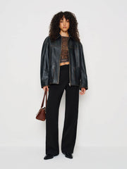 Dusk Knit Top - Panther