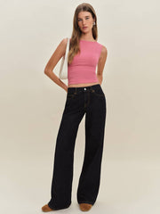 Dusk Knit Top - Snapdragon
