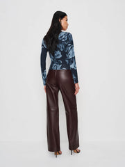 Wiley Knit Top - Midnight Rose
