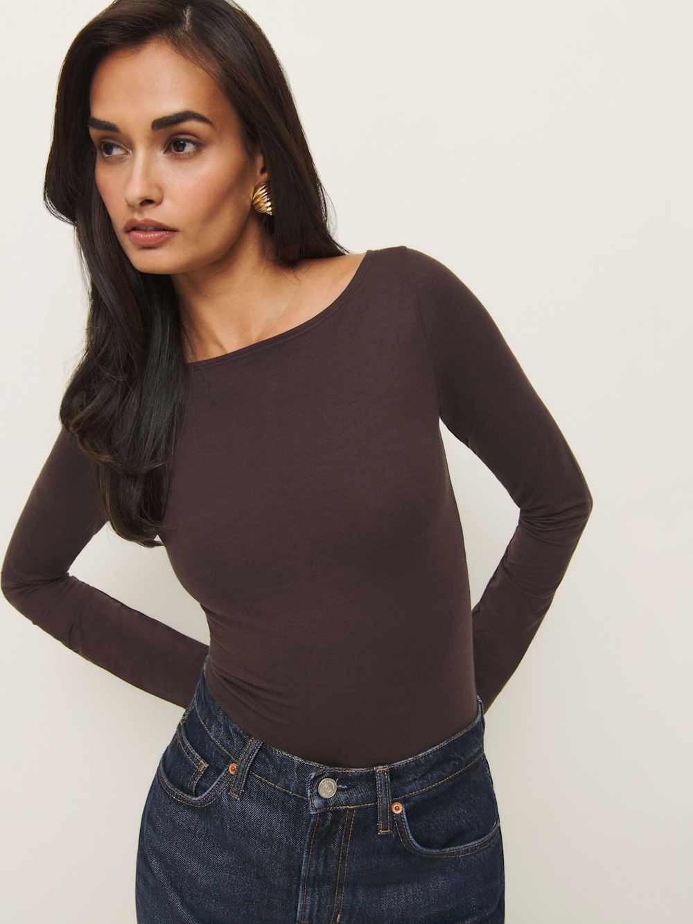 Wiley Knit Top - Mole