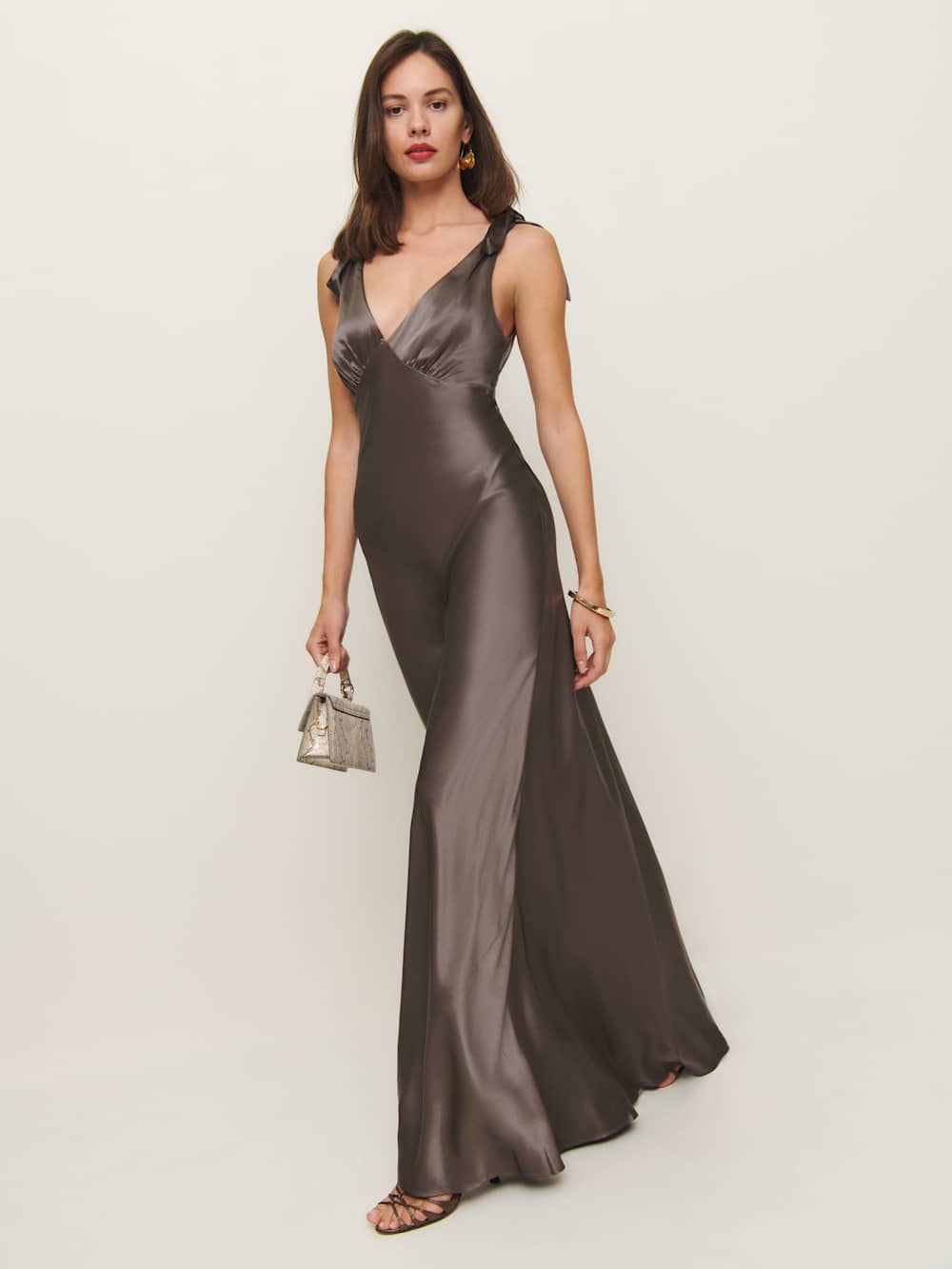 Pernille Silk Dress - Magnetic