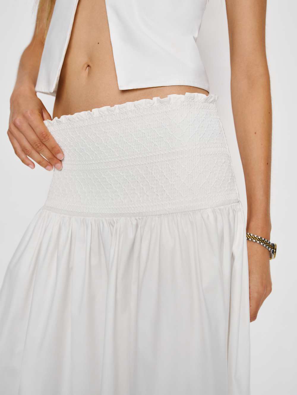 Haven Skirt - White
