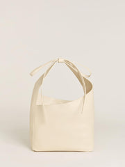 Small Vittoria Tote - Cream Puff Leather