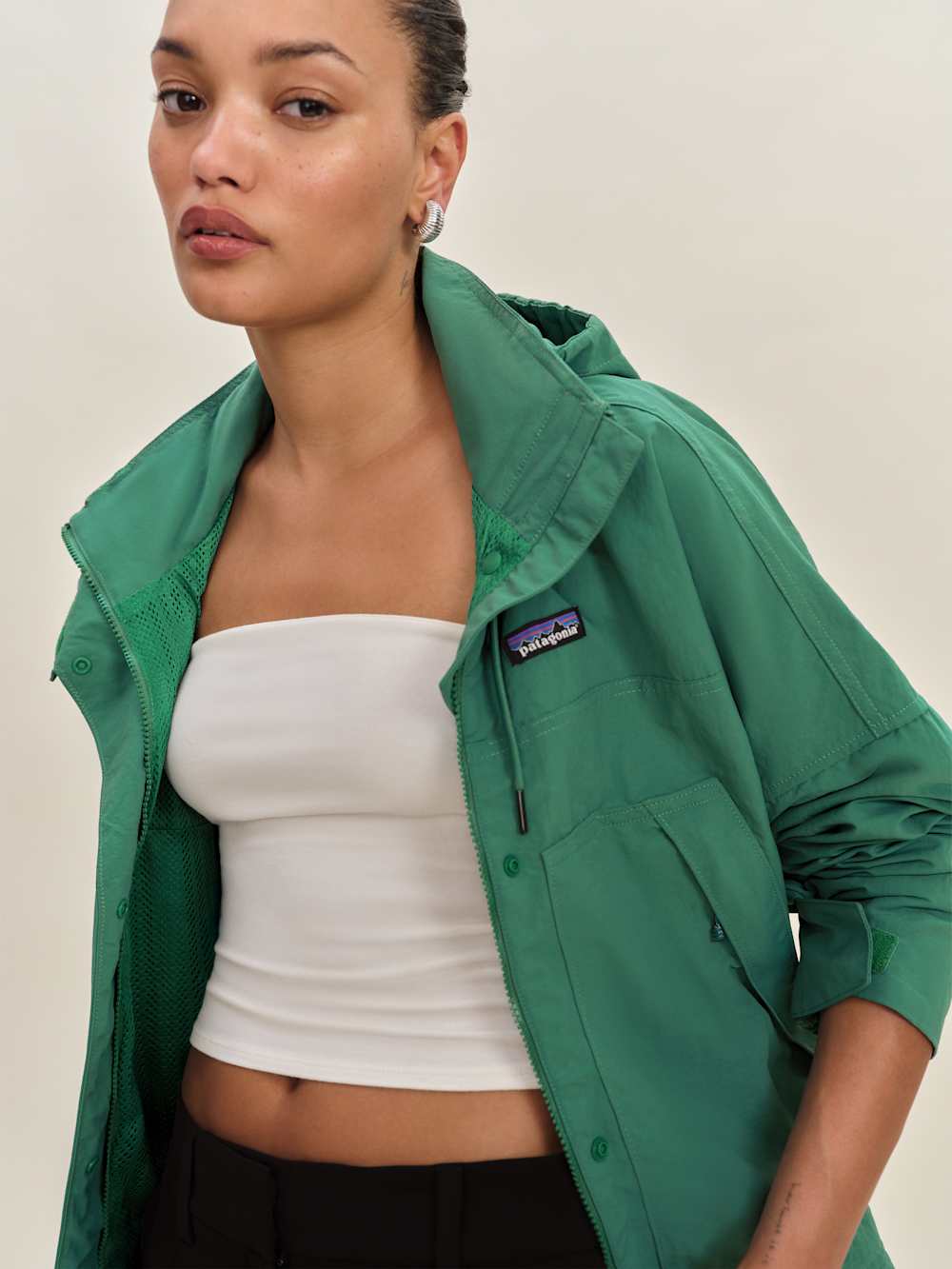 Patagonia Women's Skysail Jacket - Heartleaf Green