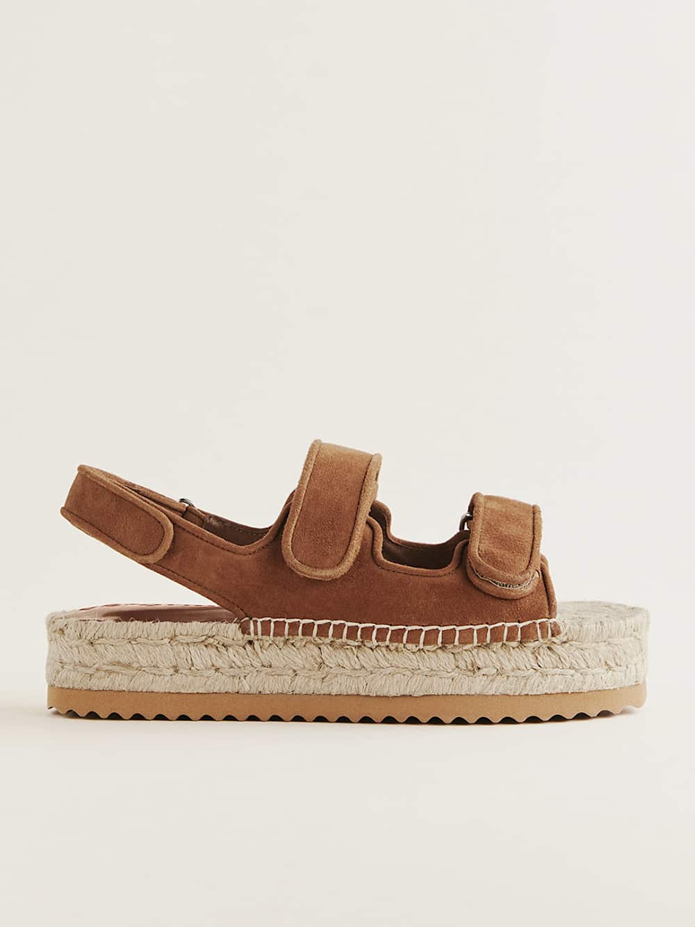 Trinity Sport Espadrille - Toasted Brown Suede