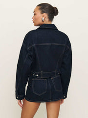 Jori Cropped Denim Jacket - Ondine
