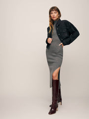 Jori Cropped Denim Jacket - Turano