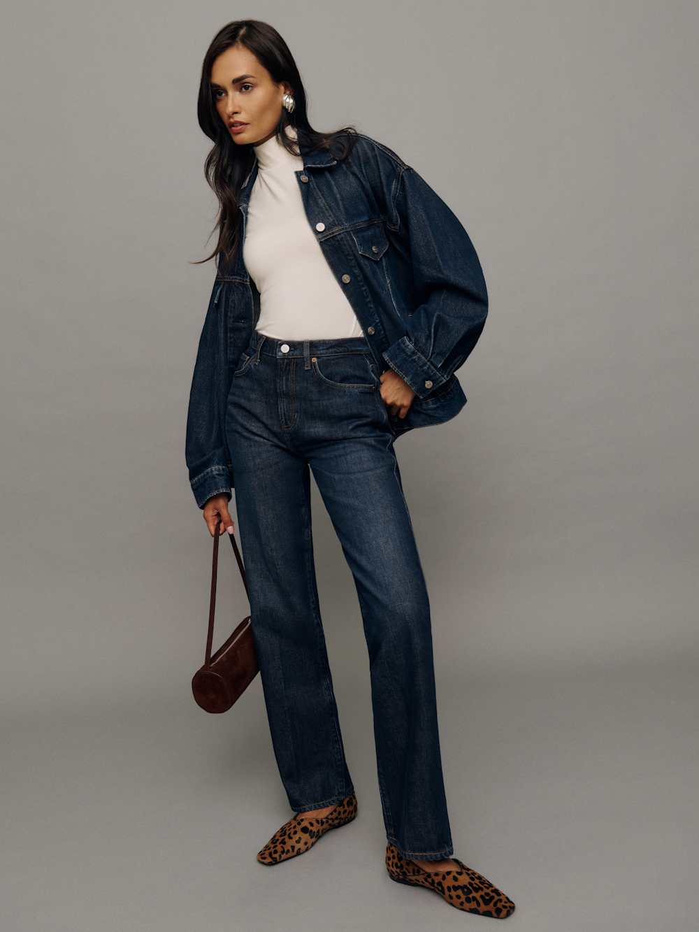 Brooks Oversized Denim Jacket - Mille
