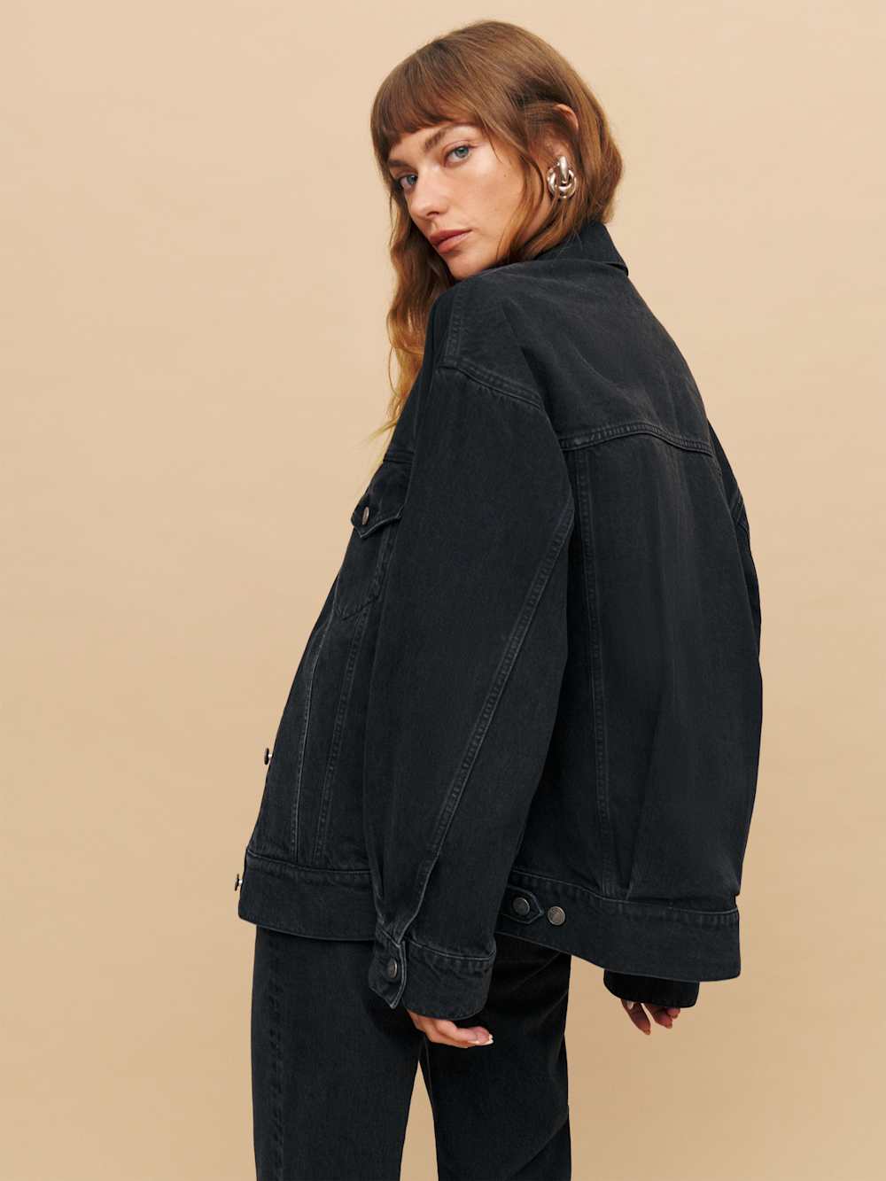 Brooks Oversized Denim Jacket - Turano