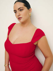 Bryson Dress Es - Cherry