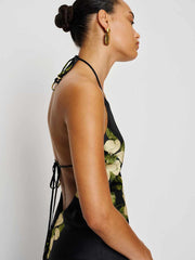 Jennis Silk Dress - Mood For Love