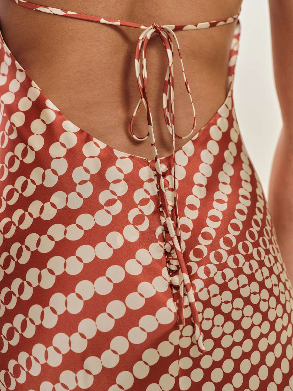 Jennis Silk Dress - Mambo