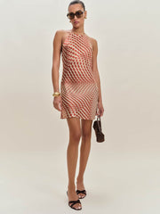 Jennis Silk Dress - Mambo