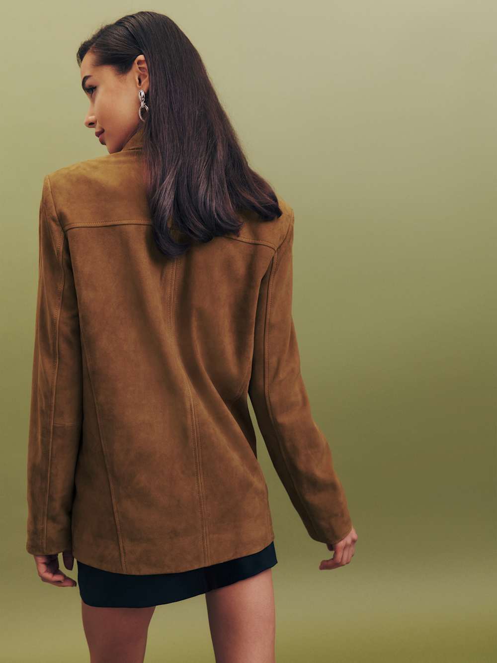 Veda Lincoln Suede Shirt Jacket - Topanga Canyon