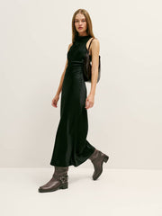Francesca Moto Boot - Distressed Brown