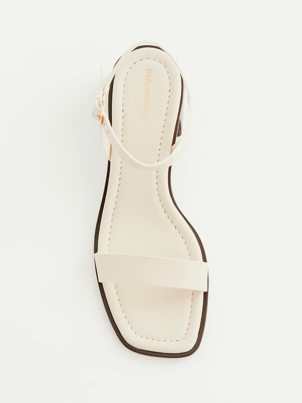 Stephanie Heeled Sandal - Almond Leather