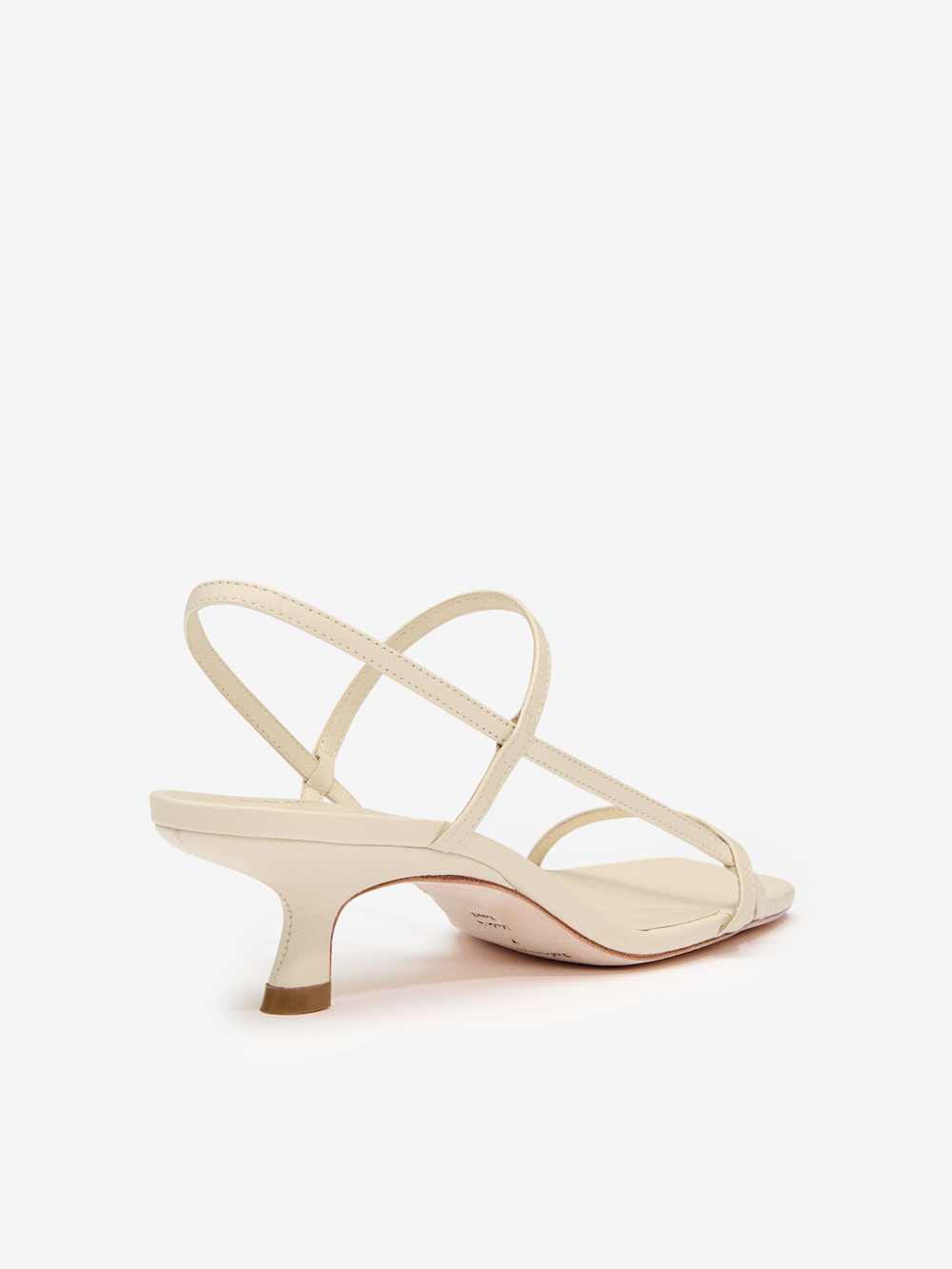 Serenity Bare Sandal - Almond Leather