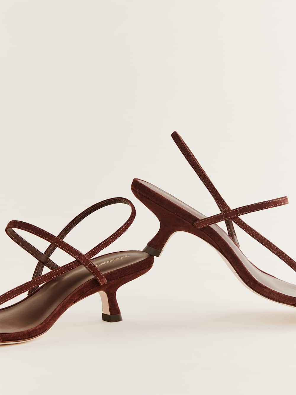 Serenity Bare Sandal - Chocolate Suede