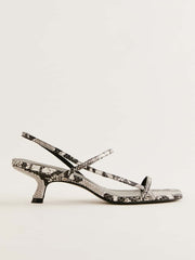 Serenity Bare Sandal - Roccia Snake