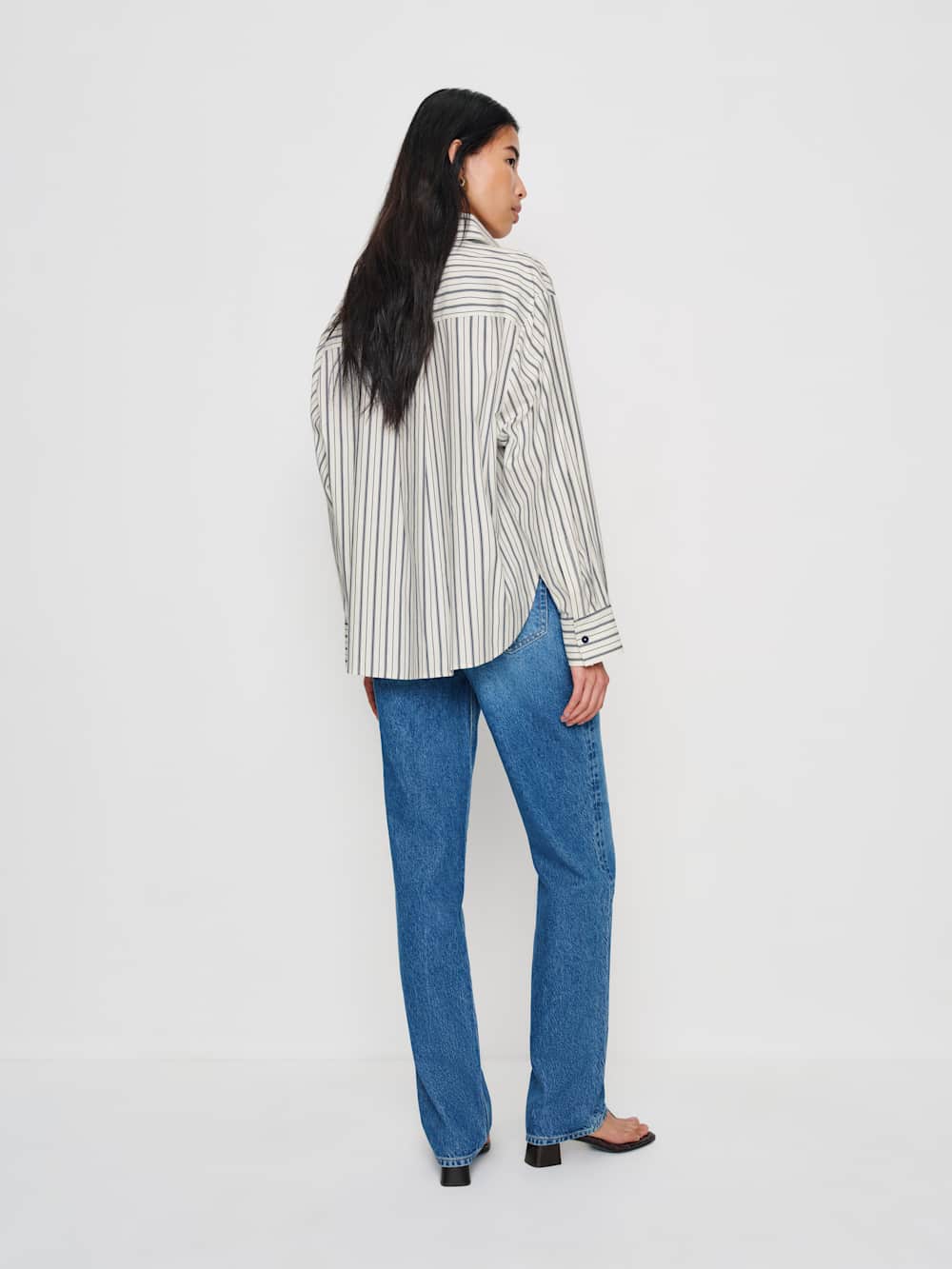 Andy Oversized Shirt - Summer Day Stripe