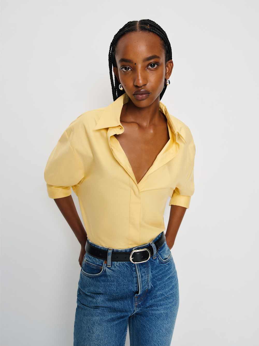 Andy Oversized Shirt - Sunshine