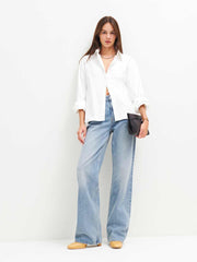 Andy Oversized Shirt - White
