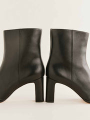 Gillian Ankle Boot - Black Leather