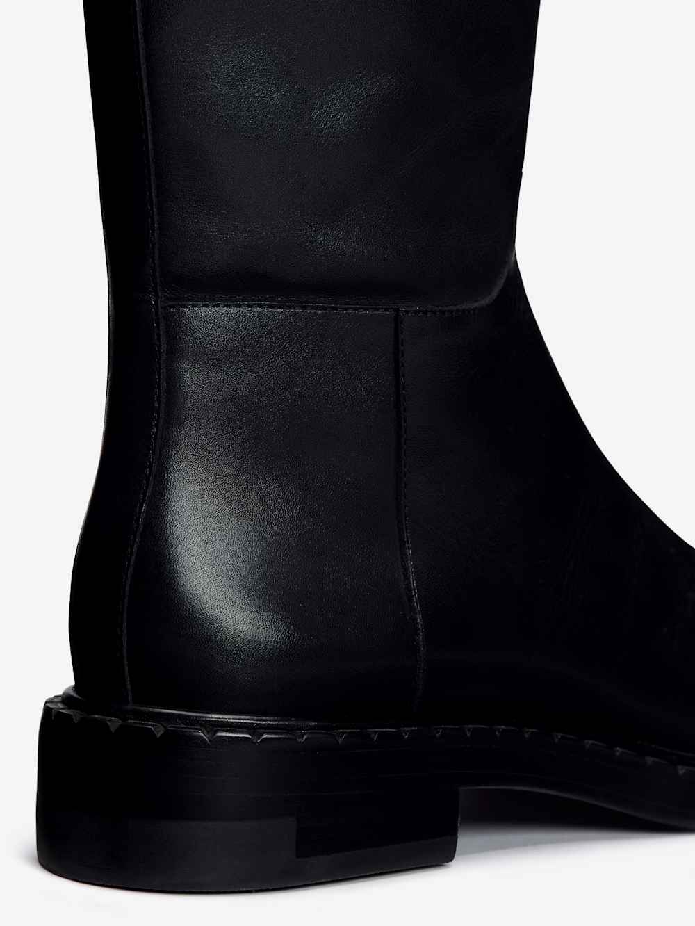 Nancy Knee Boot - Black Leather