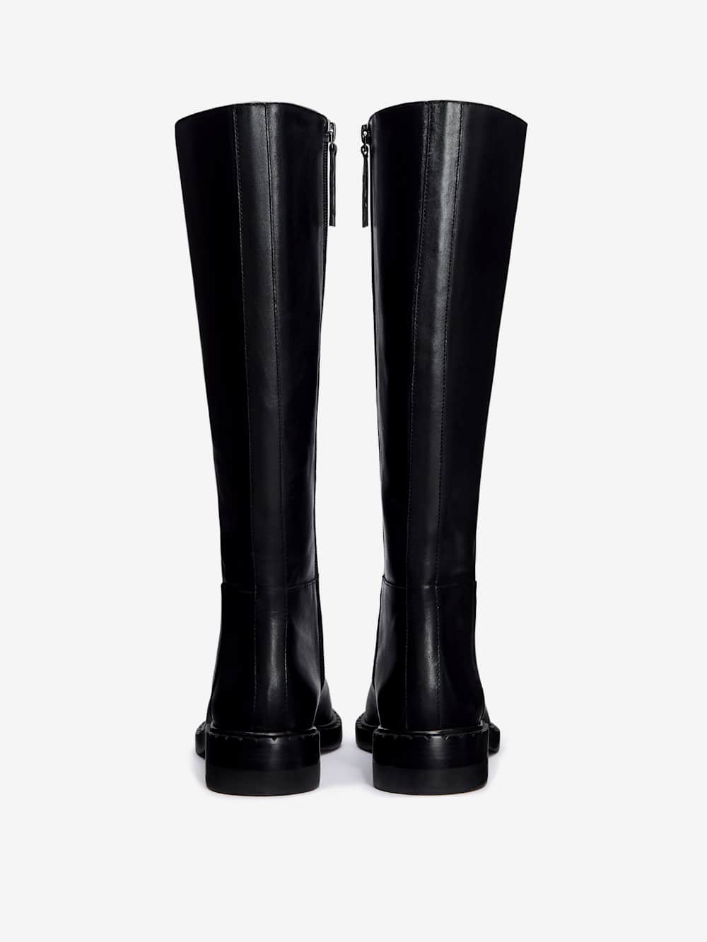 Nancy Knee Boot - Black Leather