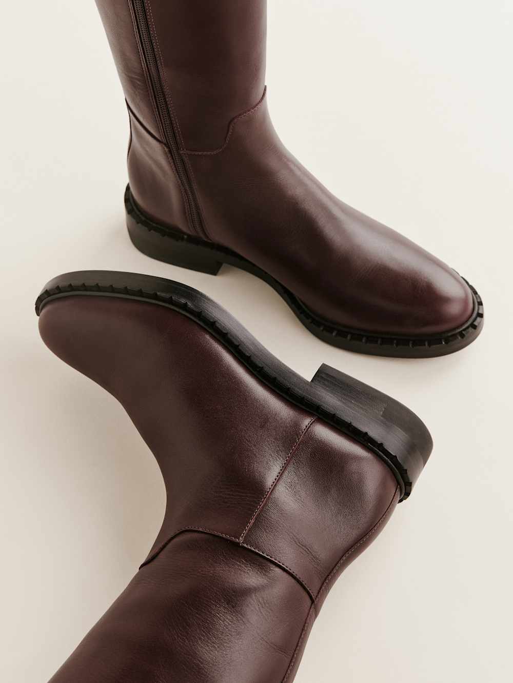 Nancy Knee Boot - Espresso Leather