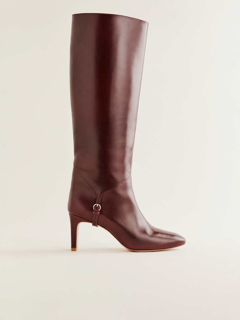 Gaelle Knee Boot - Ruby