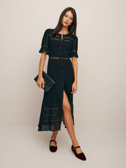 Petites Woodson Dress - Black