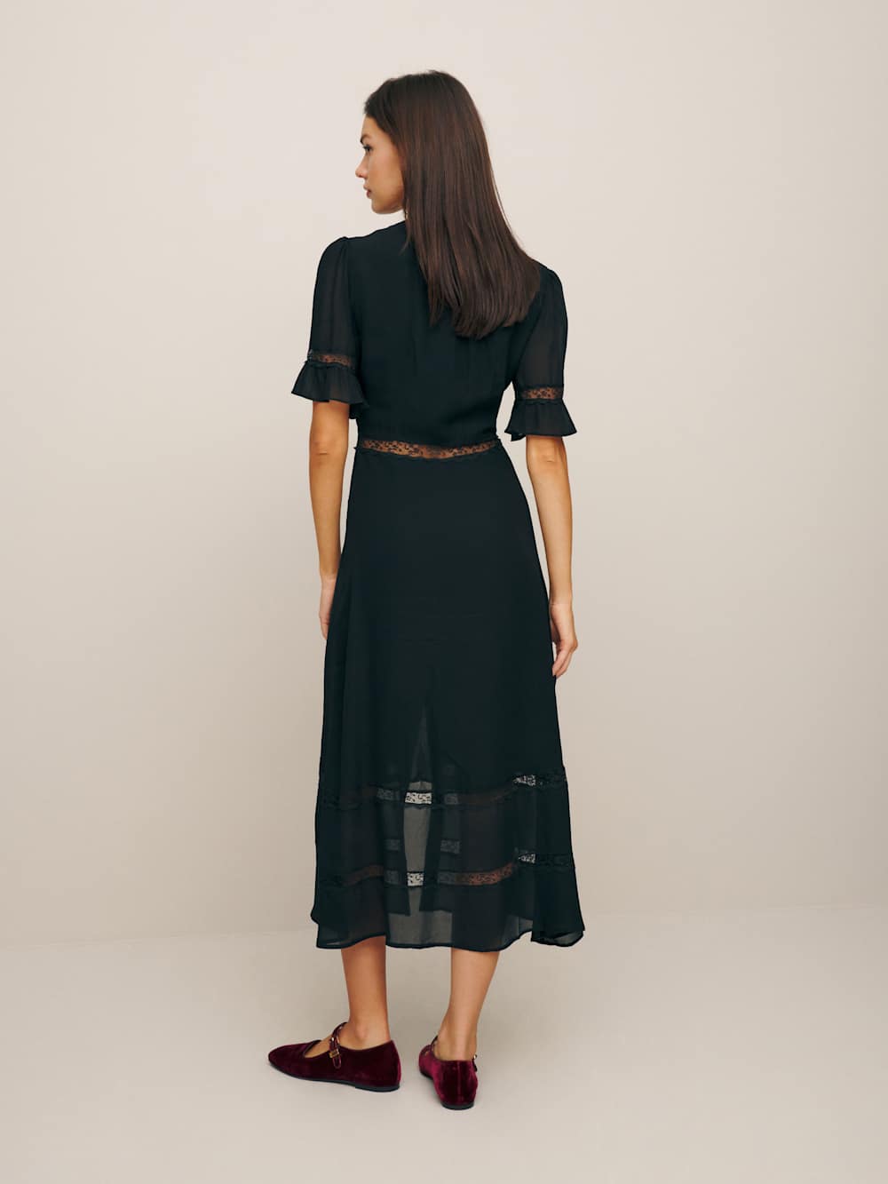 Petites Woodson Dress - Black