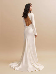 Adwen Silk Dress - Ivory