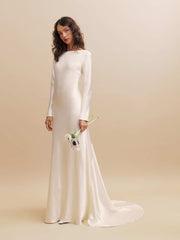 Adwen Silk Dress - Ivory
