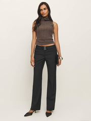 Cherie Pant - Black Stripe