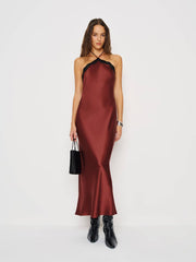 Aara Silk Dress - Romance